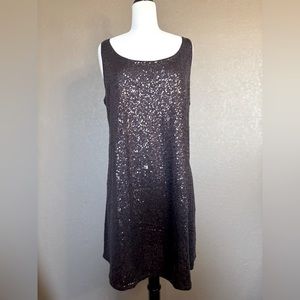 Eileen Fisher Long Sequined Tank